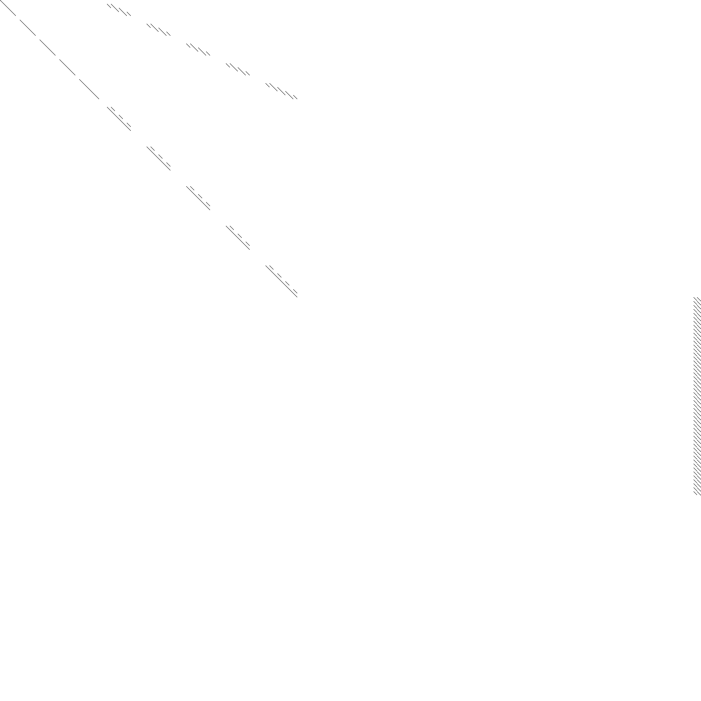 Sparsity of Hessian of Lagrangian