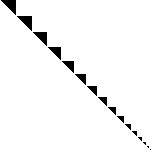 Sparsity of Hessian of Lagrangian